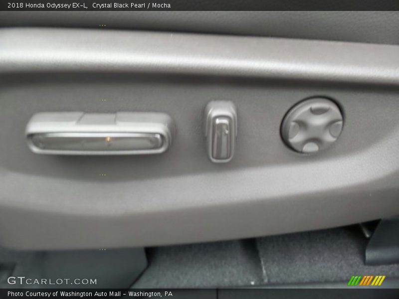Crystal Black Pearl / Mocha 2018 Honda Odyssey EX-L