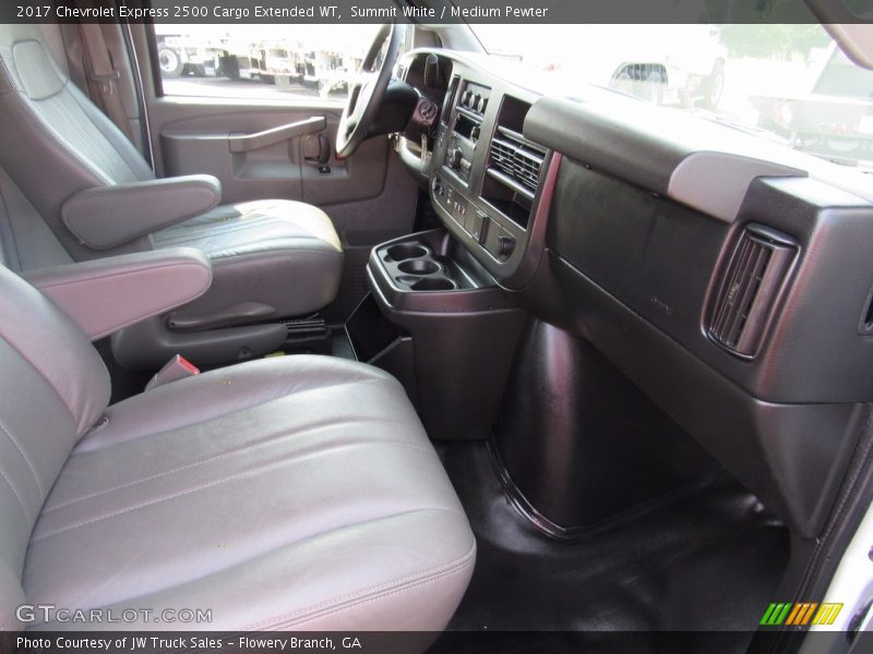 Summit White / Medium Pewter 2017 Chevrolet Express 2500 Cargo Extended WT
