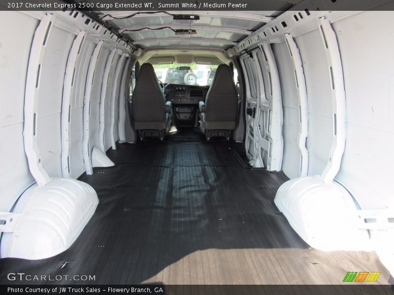 Summit White / Medium Pewter 2017 Chevrolet Express 2500 Cargo Extended WT