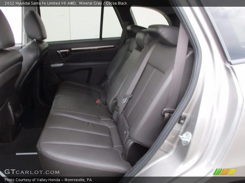 Mineral Gray / Cocoa Black 2012 Hyundai Santa Fe Limited V6 AWD