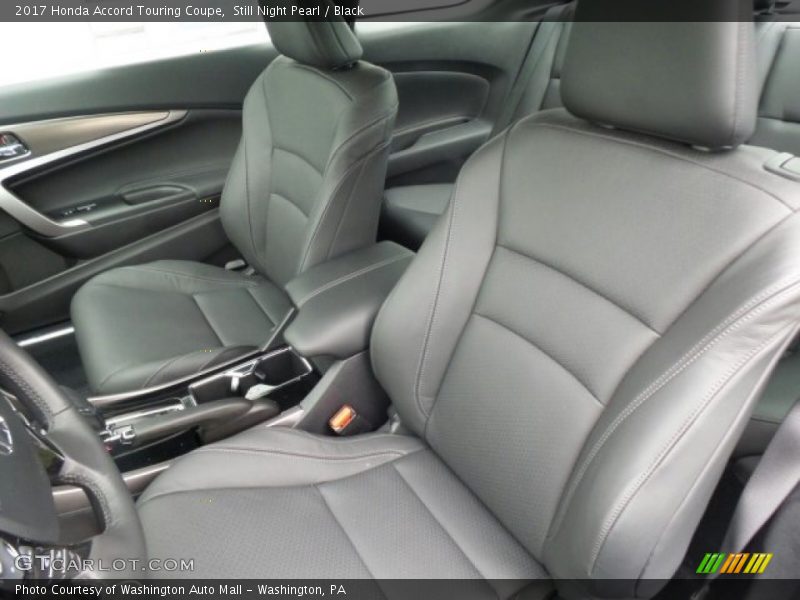 Front Seat of 2017 Accord Touring Coupe