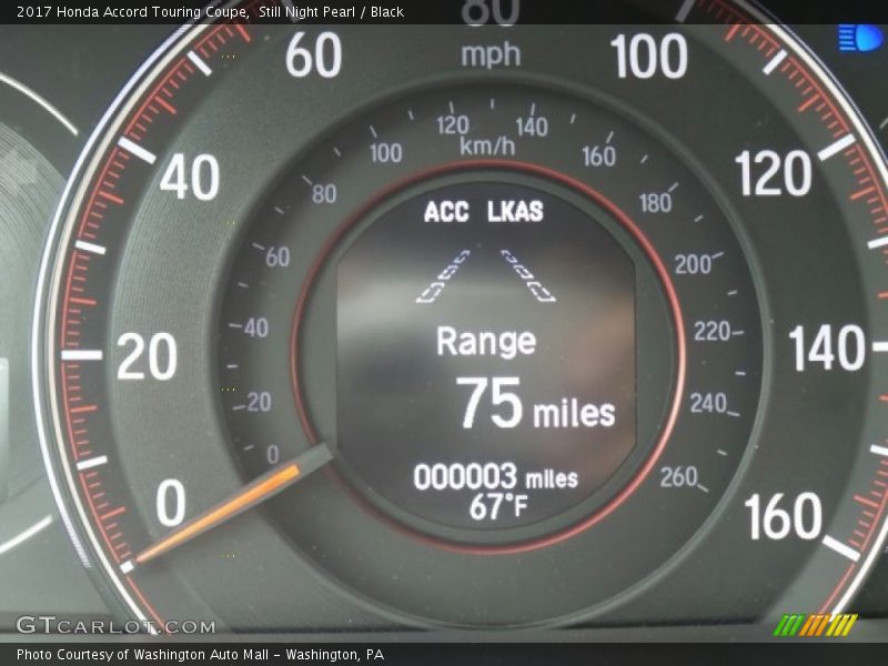  2017 Accord Touring Coupe Touring Coupe Gauges