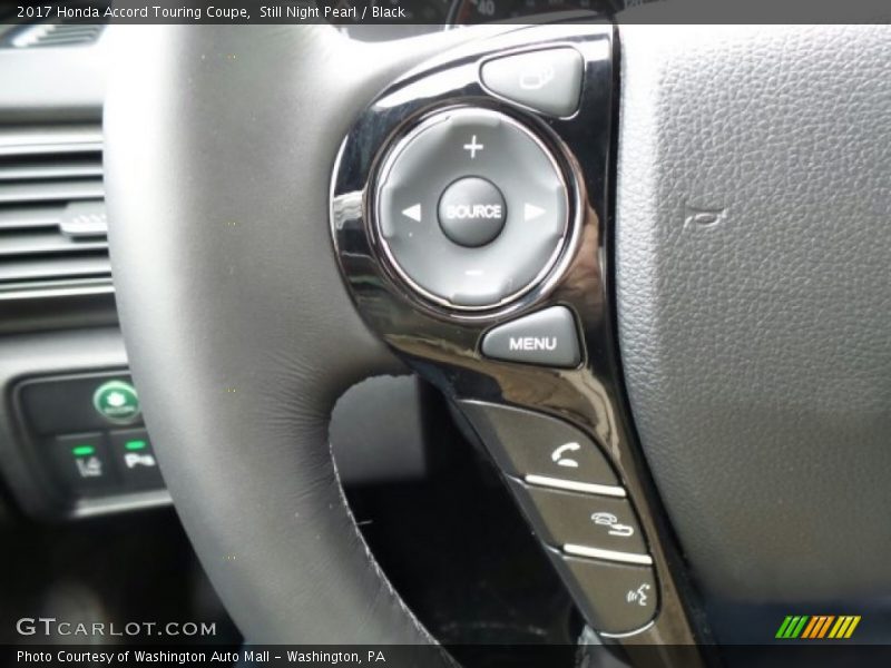 Controls of 2017 Accord Touring Coupe