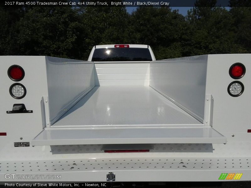 Bright White / Black/Diesel Gray 2017 Ram 4500 Tradesman Crew Cab 4x4 Utility Truck