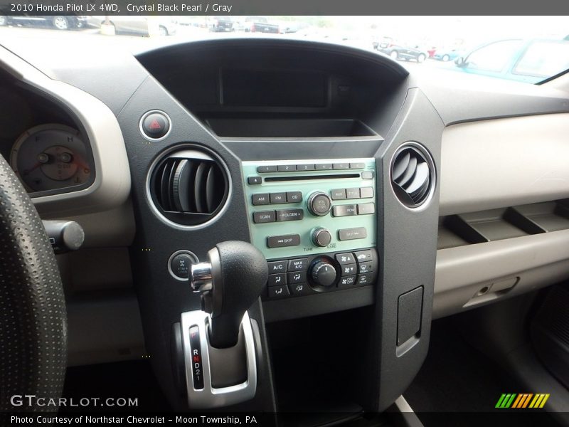 Crystal Black Pearl / Gray 2010 Honda Pilot LX 4WD