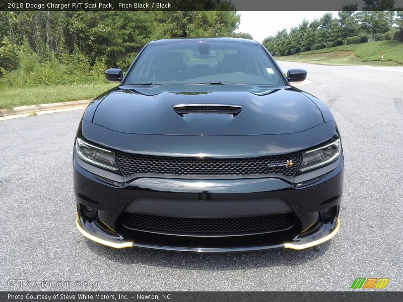 Pitch Black / Black 2018 Dodge Charger R/T Scat Pack