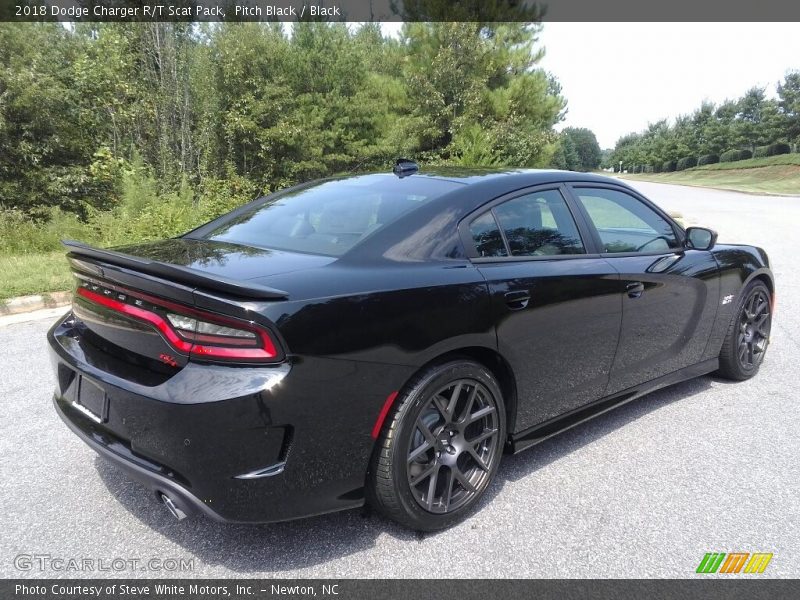 Pitch Black / Black 2018 Dodge Charger R/T Scat Pack