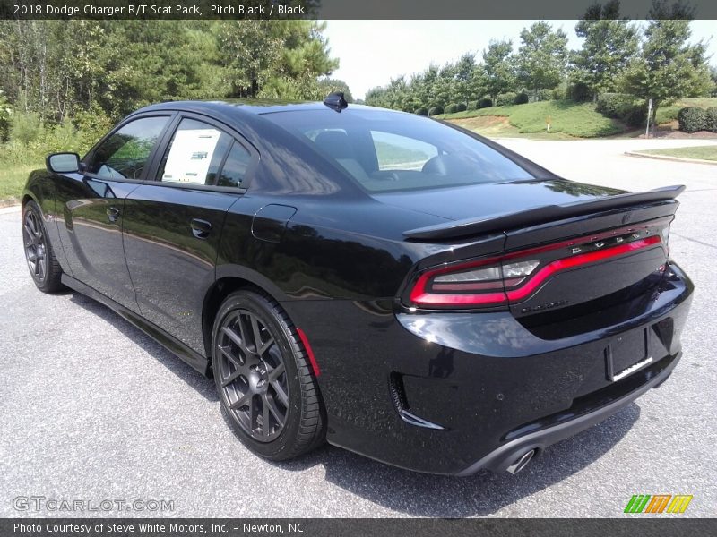 Pitch Black / Black 2018 Dodge Charger R/T Scat Pack