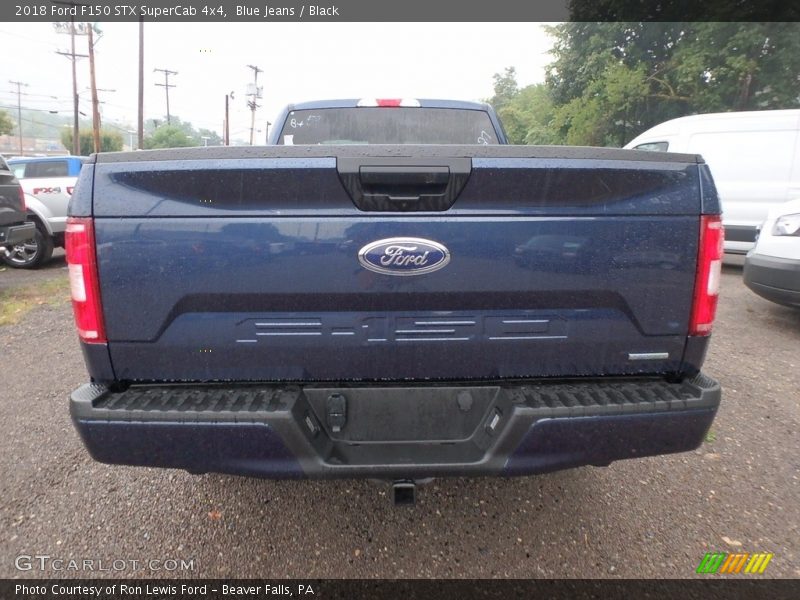 Blue Jeans / Black 2018 Ford F150 STX SuperCab 4x4