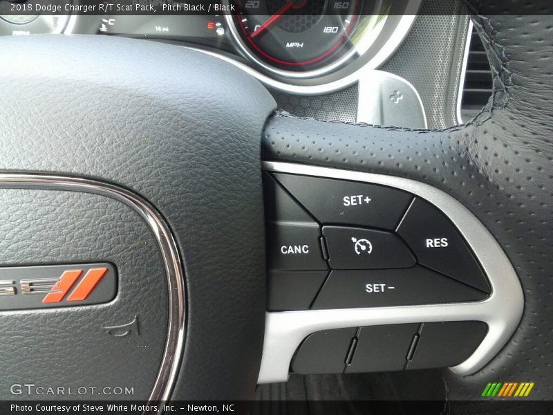 Pitch Black / Black 2018 Dodge Charger R/T Scat Pack