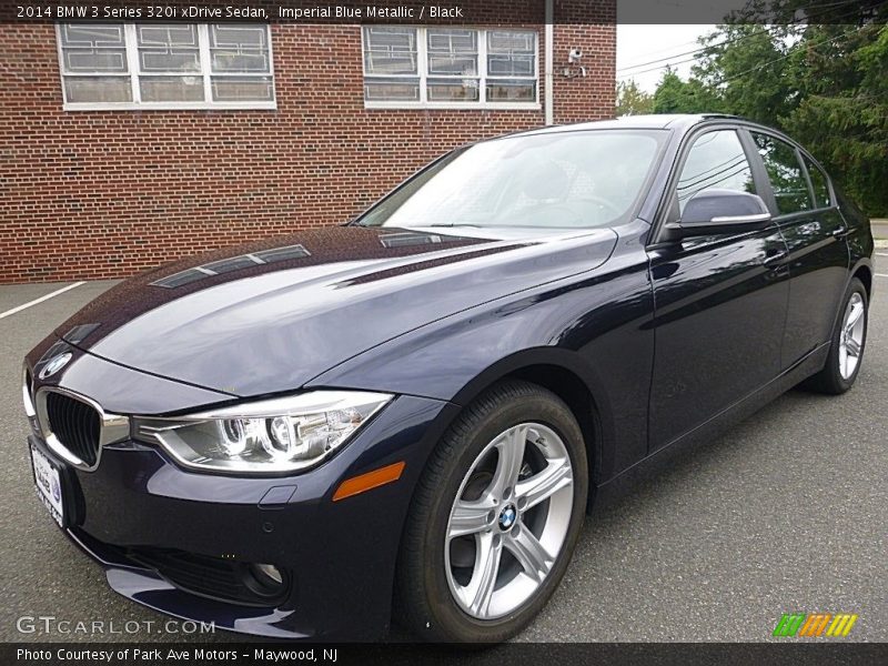Imperial Blue Metallic / Black 2014 BMW 3 Series 320i xDrive Sedan