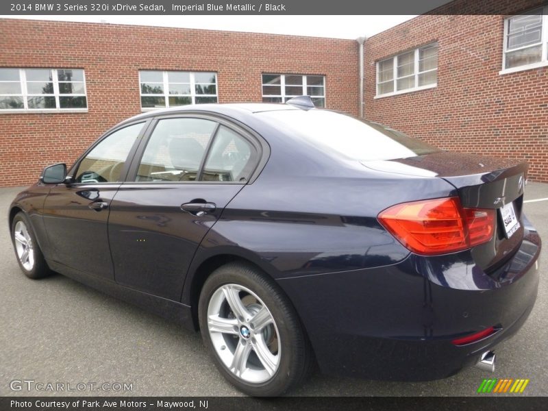 Imperial Blue Metallic / Black 2014 BMW 3 Series 320i xDrive Sedan