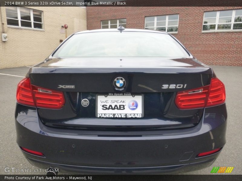 Imperial Blue Metallic / Black 2014 BMW 3 Series 320i xDrive Sedan