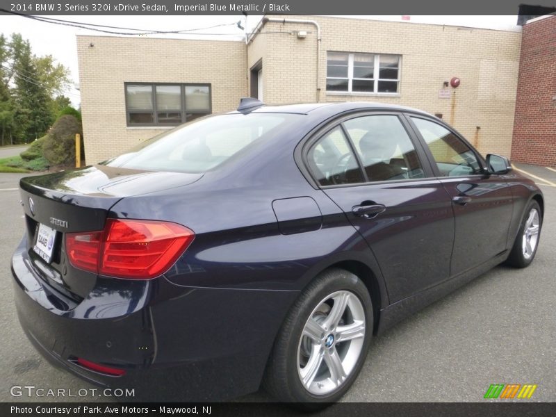 Imperial Blue Metallic / Black 2014 BMW 3 Series 320i xDrive Sedan
