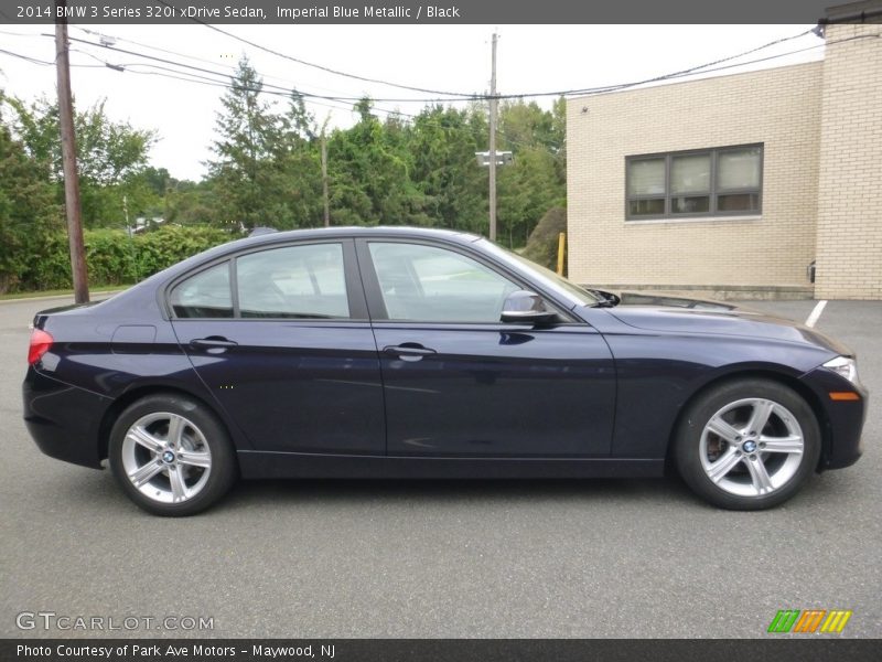 Imperial Blue Metallic / Black 2014 BMW 3 Series 320i xDrive Sedan