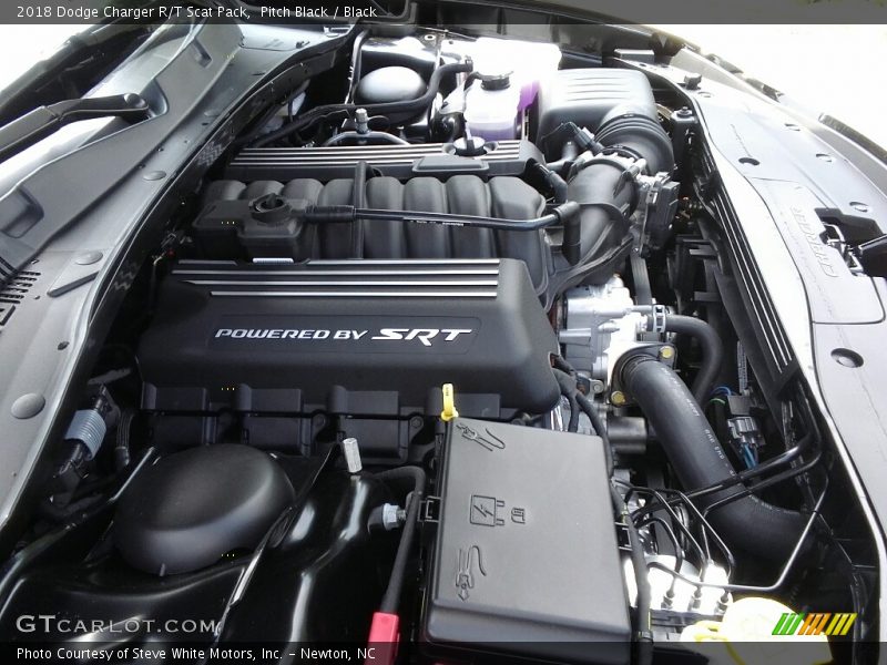 Pitch Black / Black 2018 Dodge Charger R/T Scat Pack