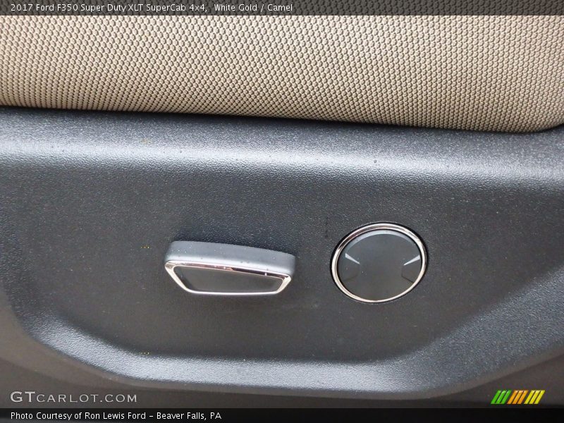 White Gold / Camel 2017 Ford F350 Super Duty XLT SuperCab 4x4