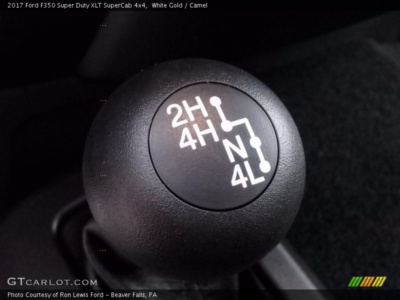 White Gold / Camel 2017 Ford F350 Super Duty XLT SuperCab 4x4