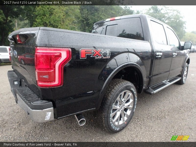 Shadow Black / Black 2017 Ford F150 Lariat SuperCrew 4X4