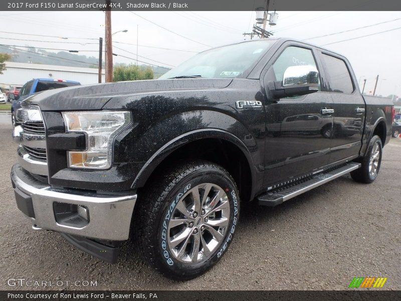 Shadow Black / Black 2017 Ford F150 Lariat SuperCrew 4X4