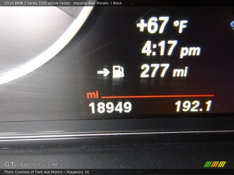 Imperial Blue Metallic / Black 2014 BMW 3 Series 320i xDrive Sedan