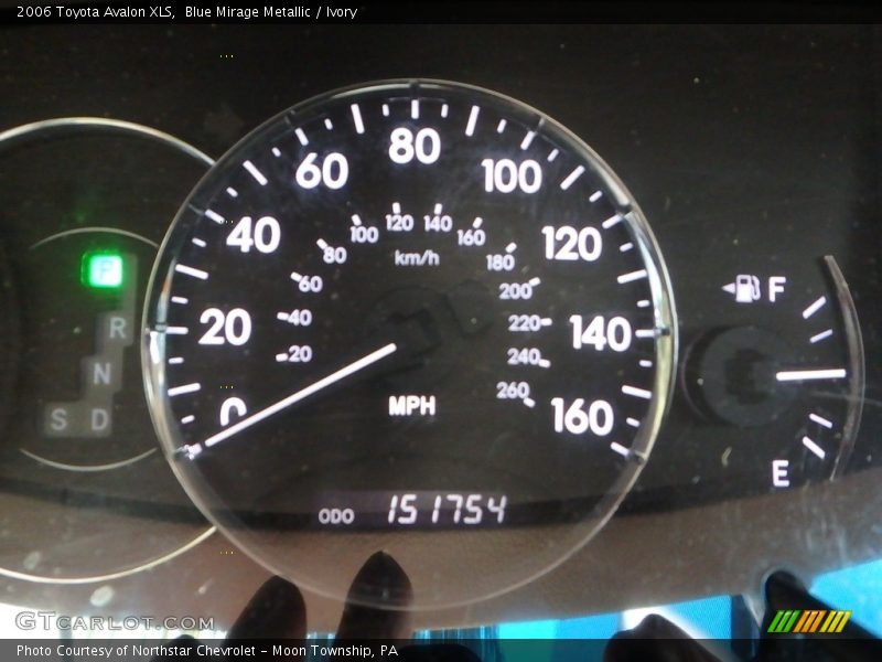 Blue Mirage Metallic / Ivory 2006 Toyota Avalon XLS