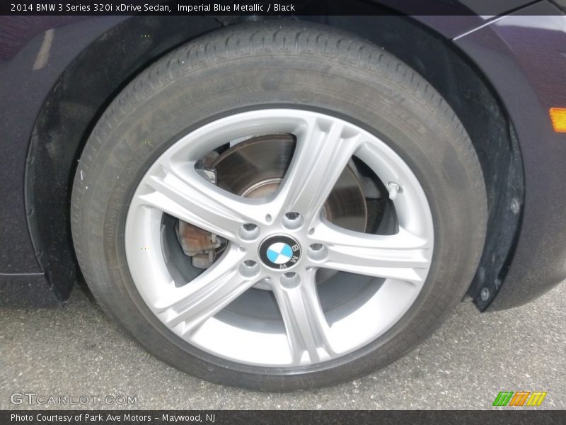 Imperial Blue Metallic / Black 2014 BMW 3 Series 320i xDrive Sedan