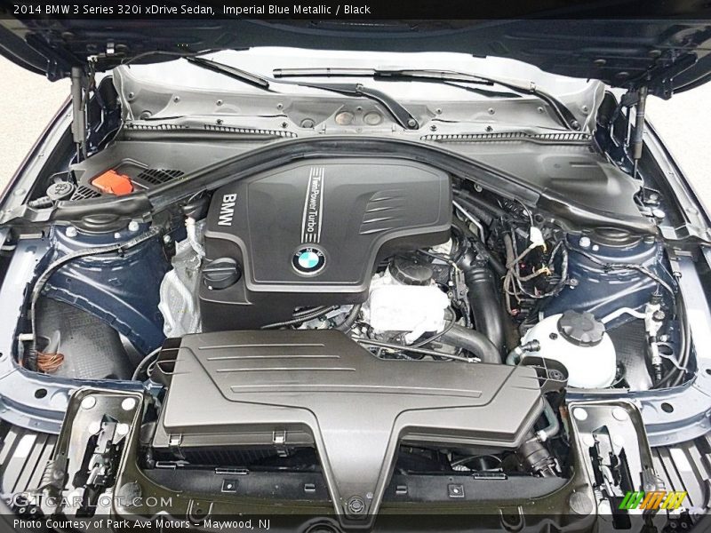 Imperial Blue Metallic / Black 2014 BMW 3 Series 320i xDrive Sedan