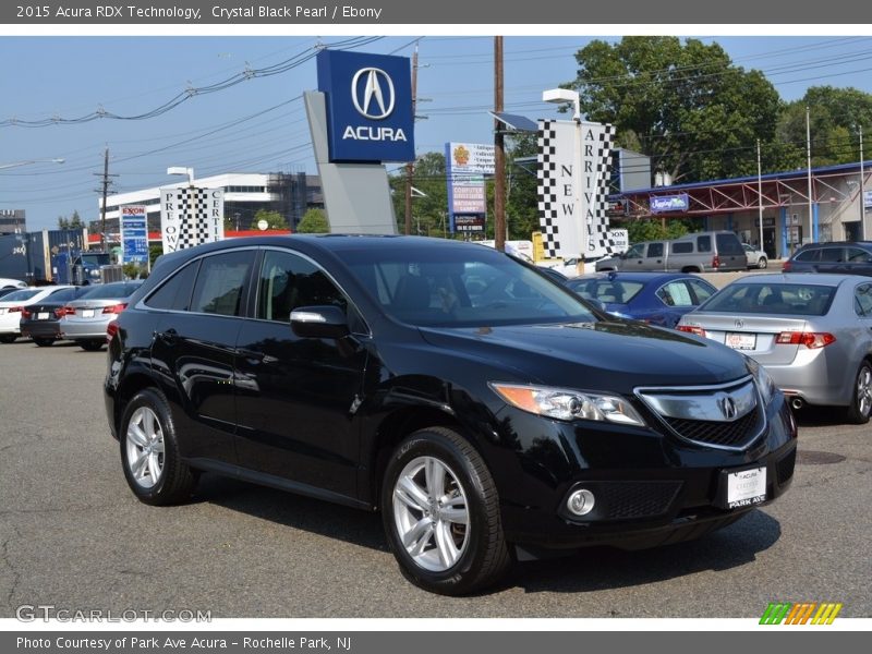Crystal Black Pearl / Ebony 2015 Acura RDX Technology