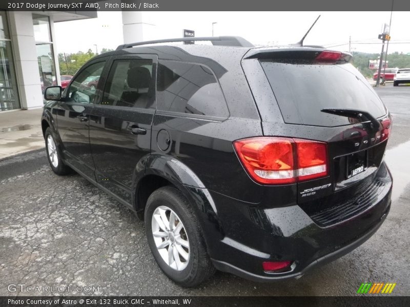 Pitch Black / Black 2017 Dodge Journey SXT AWD