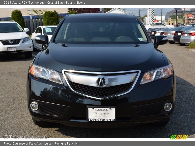 Crystal Black Pearl / Ebony 2015 Acura RDX Technology