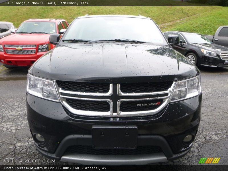 Pitch Black / Black 2017 Dodge Journey SXT AWD