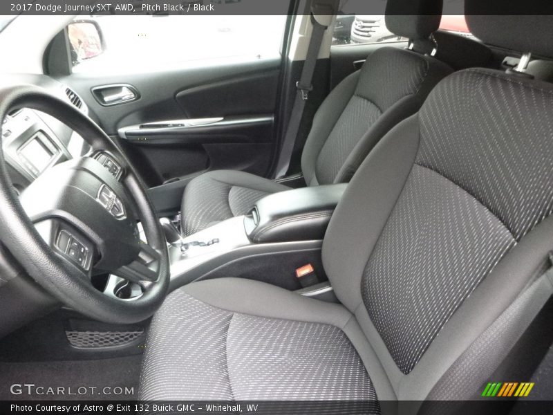 Pitch Black / Black 2017 Dodge Journey SXT AWD