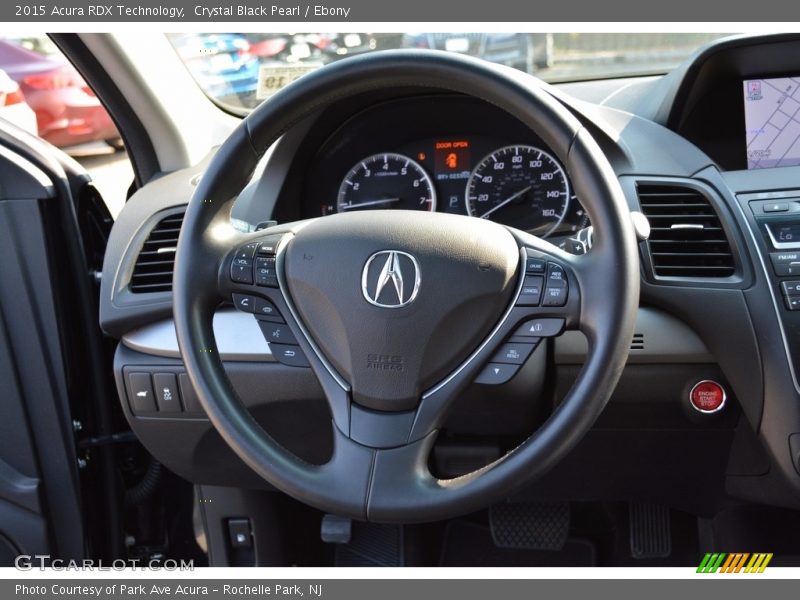 Crystal Black Pearl / Ebony 2015 Acura RDX Technology