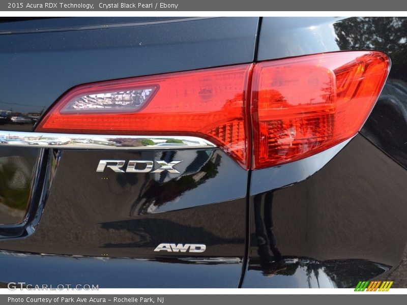 Crystal Black Pearl / Ebony 2015 Acura RDX Technology
