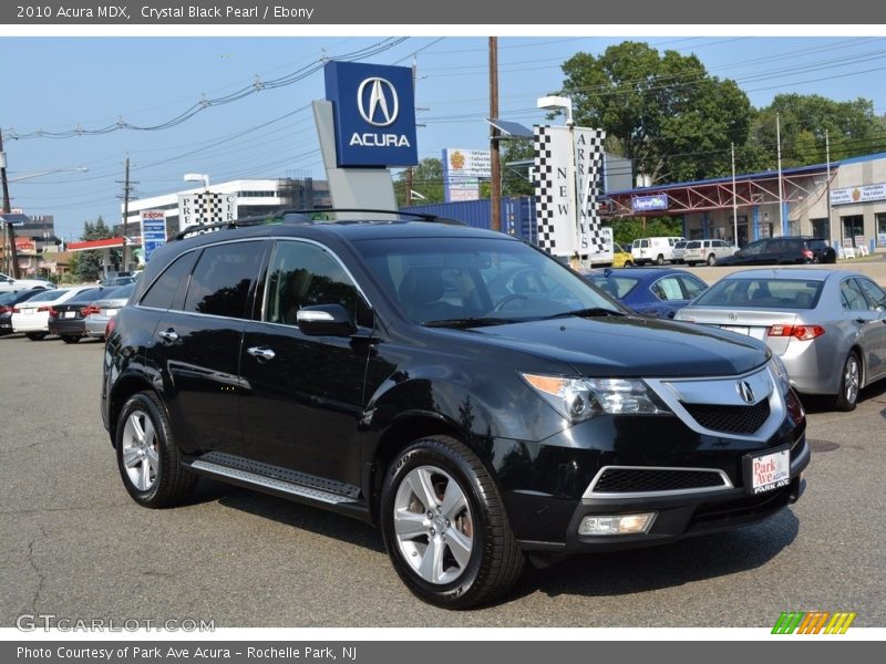 Crystal Black Pearl / Ebony 2010 Acura MDX