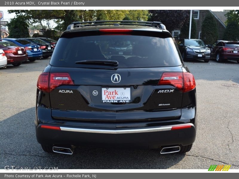 Crystal Black Pearl / Ebony 2010 Acura MDX