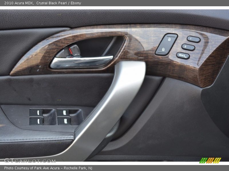Crystal Black Pearl / Ebony 2010 Acura MDX