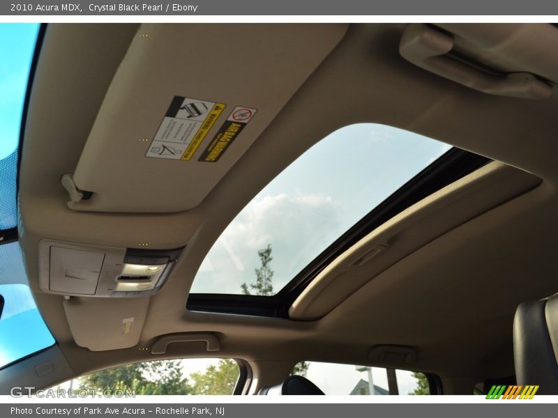 Crystal Black Pearl / Ebony 2010 Acura MDX