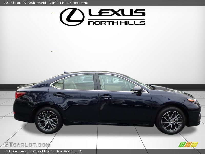 Nightfall Mica / Parchment 2017 Lexus ES 300h Hybrid