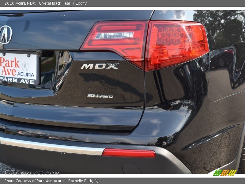 Crystal Black Pearl / Ebony 2010 Acura MDX
