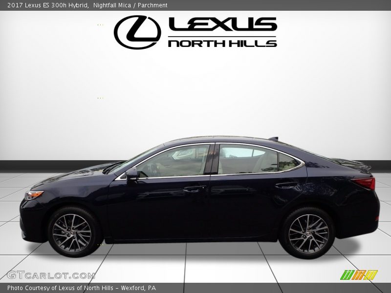 Nightfall Mica / Parchment 2017 Lexus ES 300h Hybrid