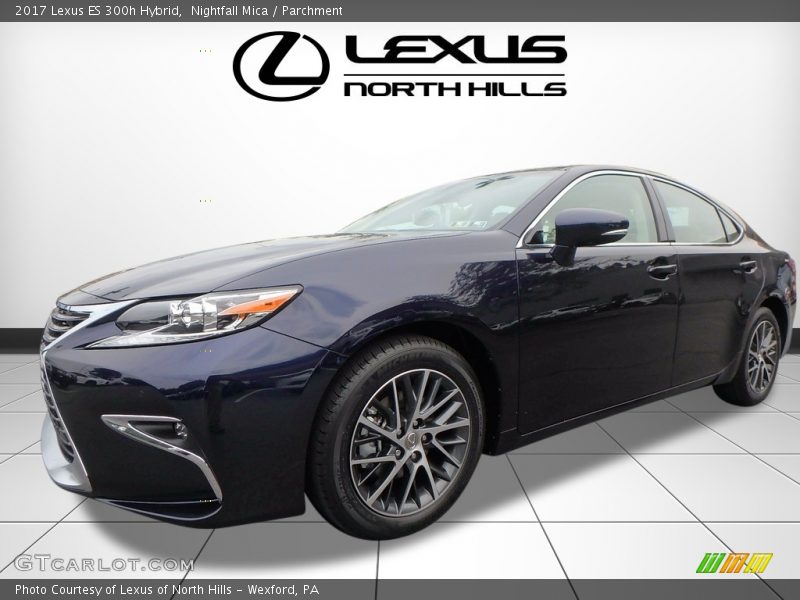 Nightfall Mica / Parchment 2017 Lexus ES 300h Hybrid