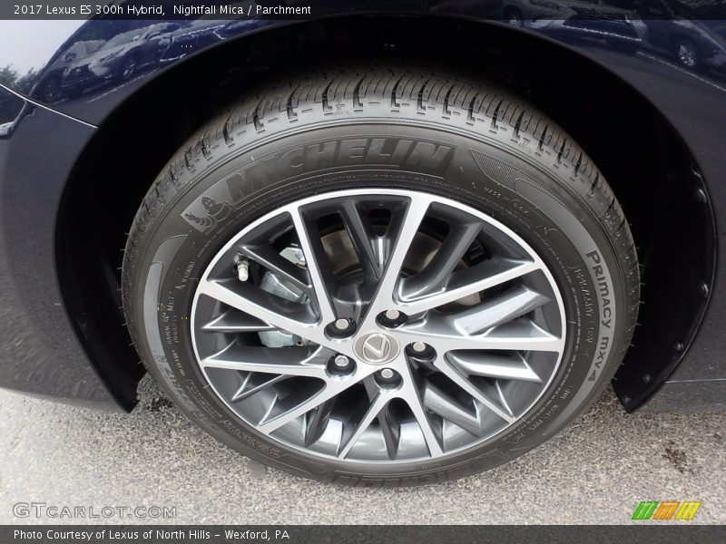 Nightfall Mica / Parchment 2017 Lexus ES 300h Hybrid