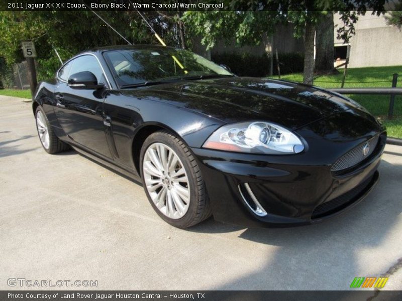 Ebony Black / Warm Charcoal/Warm Charcoal 2011 Jaguar XK XK Coupe