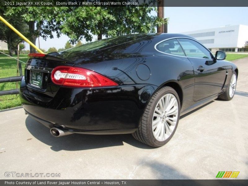 Ebony Black / Warm Charcoal/Warm Charcoal 2011 Jaguar XK XK Coupe