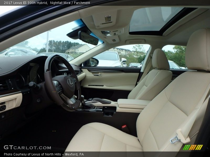 Nightfall Mica / Parchment 2017 Lexus ES 300h Hybrid