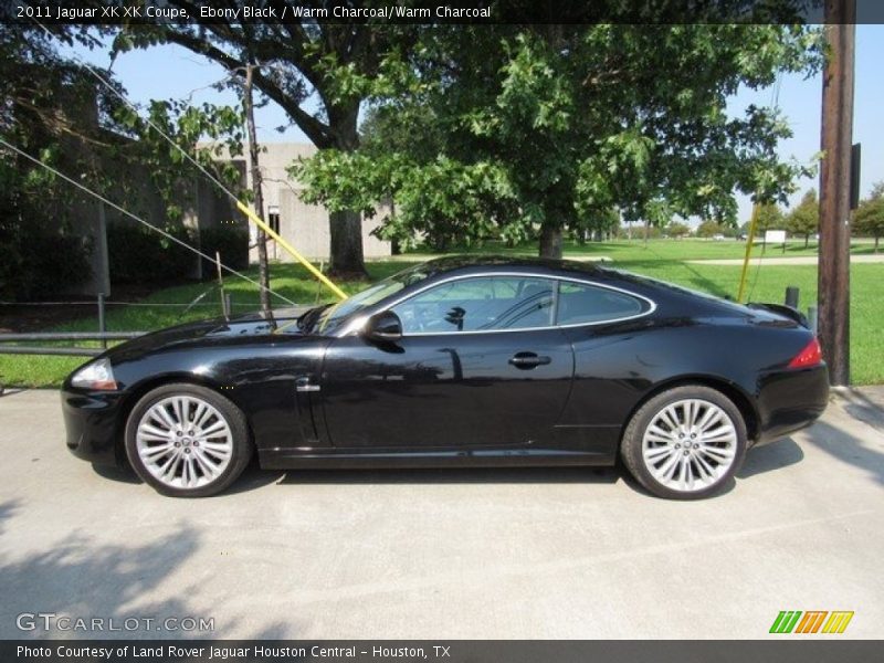 Ebony Black / Warm Charcoal/Warm Charcoal 2011 Jaguar XK XK Coupe