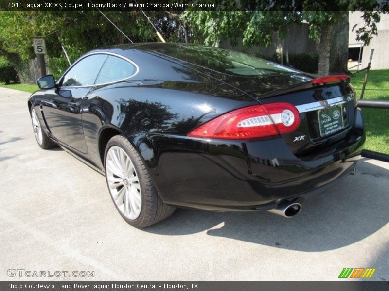 Ebony Black / Warm Charcoal/Warm Charcoal 2011 Jaguar XK XK Coupe