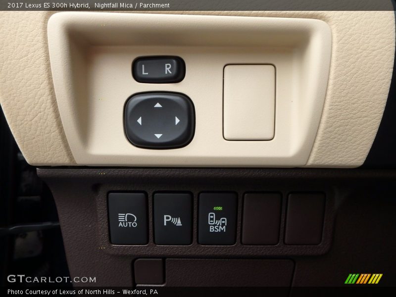 Nightfall Mica / Parchment 2017 Lexus ES 300h Hybrid